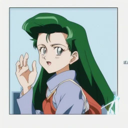retro anime style character illustration generated with duchaiten duchaiten classic anime 3
